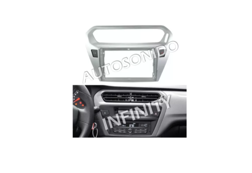 Bisel 9 Pulgadas Para Citroen C-elysse Y Peugeot 301